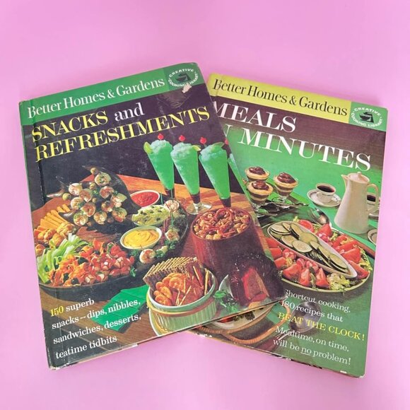 Vintage 1960s Better Homes & Gardens Hardcover CookBooks - Picture 1 of 9